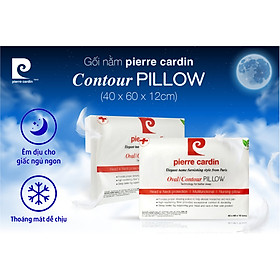 Mua  ĐỘC QUYỀN CHÍNH HÃNG  Gối Memory Foam Contour Pierre Cardin Êm Ái  Thoáng Mát  An Toàn Sức Khỏe - PCAPLFF001