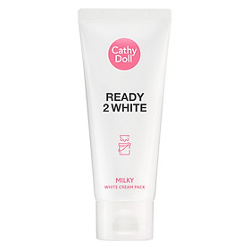 Mặt Nạ Ủ Trắng Da Tức Thì Cathy Doll Ready 2 White Milky White Cream Pack (100ml)