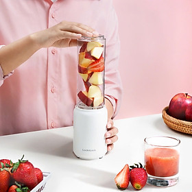 Mua Máy Xay Sinh Tố Mini Blender LocknLock EJM433WHT 150W 280ml  Hàng Chính Hãng  Nhỏ Gọn - JoyMall