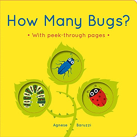 Hình ảnh Sách Trẻ Em - How Many Bugs? - Sách Học Đếm Cho Trẻ Thông Qua Hình Ảnh Minh Họa Sống Động Về Các Loài Côn Trùng - Á Châu Books, Bìa Cứng, In Màu