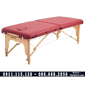 Mua Giường Xoa Bóp Massage Gấp Gọn chân gỗ Hl3 - Giường Spa Di Động