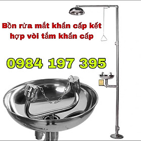 Mua Bồn rửa mắt khẩn cấp kèm vòi tắm khẩn cấp