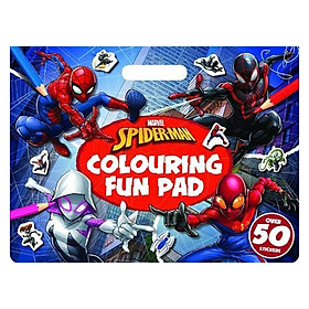 [Download Sách] Marvel Spider-Man: Colouring Fun Pad (Giant Colour Me Pad Marvel)