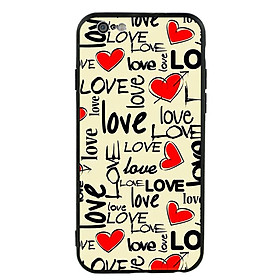 Ốp Lưng Viền TPU cho điện thoại Iphone 6/6s - Love 06