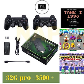 Mua Máy Chơi Game Stick 3500 Lite HDMI - Máy điện tử 4 nút cầm tay không dây hỗ trợ hai người chơi cùng lúc 32GB 64GB
