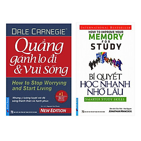 Combo Bí Quyết Học Nhanh Nhớ Lâu (Tái Bản) + Quẳng Gánh Lo Đi Và Vui Sống (2 Cuốn)