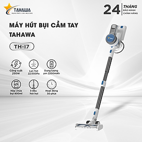 Máy hút bụi cầm tay TAHAWA TH-I7- Lực hút: 22000Pa- Pin: 2200mAh - Máy hút bụi đa năng, có nhiều đầu hút  - Bảo hành chính hãng 24 tháng, 1 đổi 1 trong 30 ngày. Hàng nhập khẩu chính hãng