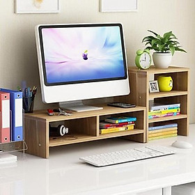 Mua Kệ Màn Hình Máy Tính Gỗ Tự Nhiên