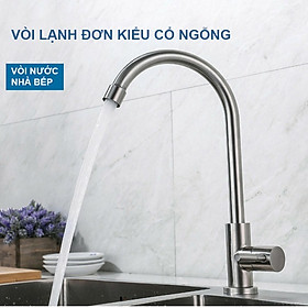 Vòi rửa bát, chén inox sus 304