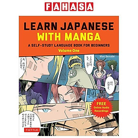 Sách ngoại văn: Learn Japanese With Manga Volume 1 - Berkeley Books