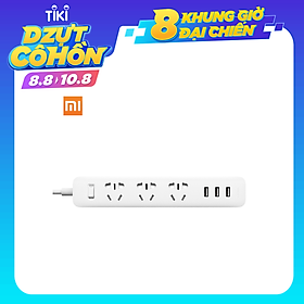 Ổ Cắm Điện Tích Hợp Sạc USB Xiaomi Mi Power Strip - Hàng Chính Hàng