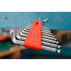 BỘ LỤC GIÁC NGẮN 9 CÂY ĐẦU NGHIÊN 30 ĐỘ PB SWISS TOOL PB 2212.H-10 626069 9