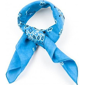Khăn Bandana (Khăn Turban EXO) Màu Xanh Da Trời - Mã B003