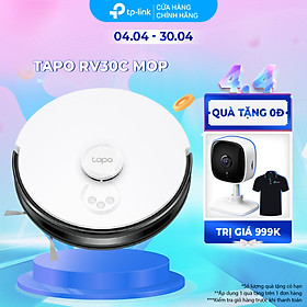 Robot Hút Bụi Và Lau Nhà TP-Link Tapo RV30C Mop / RV30C Mop Plus Điều Hướng LiDar & Gyro Công Suất 4200Pa - Hàng Chính Hãng