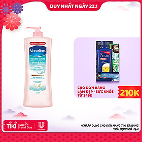 Gel Dưỡng Thể Dịu Mát Trắng Da Vaseline Fresh & Fair 350ml