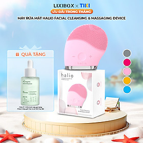 Máy Rửa Mặt Halio Facial Cleansing & Massaging Device Sóng Âm Dành Cho Mọi Loại Da