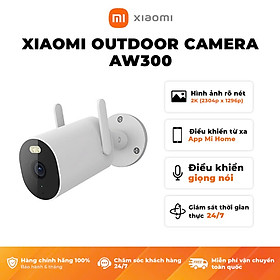 Mua Camera Ngoài Trời Xiaomi Outdoor Camera AW300 2K - Ai phát hiện con người - Bản quốc tế - Bảo hành 12 tháng - Hàng chính hãng