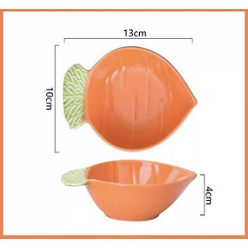 Bát chén sứ hình hoa quả cho bé ăn dặm kiểu nhật