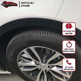 Cua lốp xe ô tô vân cacbon | chắn bùn lốp bắn lên xe dày dặn 1,5m dài 1 cuộn - Đen