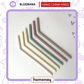Mua Ống hút silicon Bluemama mềm mại  chịu nhiệt độ tốt ở nhiều điều kiện khác nhau