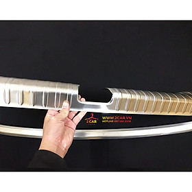 Bộ ốp chống trầy cốp trong, ngoài xe Honda City 2015-2020- Hàng inox cao cấp