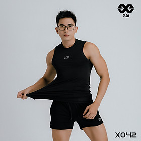 Áo Tanktop Nam Trơn SlimFit Ôm Body Tập Gym Thể Thao Poly Thun Lạnh Ba Lỗ