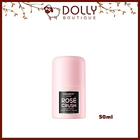 Lăn Khử Mùi Colorkey Rosé Rose Crush Brightening Deodorant Serum 50ml