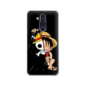 Ốp lưng điện thoại Nokia 8.1 - 01173 7848 DAOHAITAC02 - One Piece - Silicone dẻo - Hàng Chính Hãng