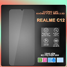 Mua  Miếng dán màn hình  Kính Cường Lực Cho Realme C12 / C15 Trong Suốt 2.5D Không Full Màn- Hàng Chính Hãng
