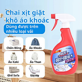 Mua Chai xịt giặt khô quần áo  giày dép Lion Hàn Quốc 500ml làm sạch siêu tốc  an toàn