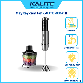Mua Máy xay cầm tay đa năng Kalite KEB 4111  công suất 400W  lưỡi dao bằng thép không gỉ  12 cấp tốc độ và 1 cấp tăng cường giúp xay thực phẩm nhanh chóng  hàng chính hãng