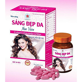 Viên uống Sáng đẹp da Hoa Viên - Bổ sung collagen, chống lão hóa da