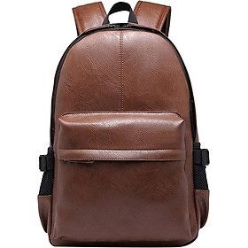 Retro minimalist backpack unisex fashion student bag