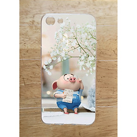 Ốp Lưng Dùng Cho Oppo A83 (Dẻo) - Heo Đọc Sach