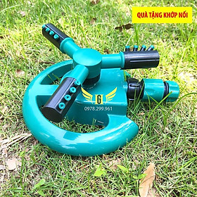 Mua Vòi Phun Nước Tưới Cây Bằng Nhựa Xoay 360 Độ Tự Động Màu Xanh  Tặng Kèm Đầu Nối