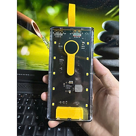 Mua Sạc Dự Phòng Siêu Nhanh 22.5W dung lượng 10 000mAh Với Thiết Kế Trong Suốt và 4 Đầu Sạc Tích Hợp - Hàng chính hãng