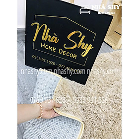 Mua Thảm Lông Trải Sàn Trang Trí Nhà Cửa - Lót Phòng - Thảm Cạnh Giuờng Ngủ Màu Trơn Size 50x1m6