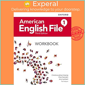 Sách - American English File: Level 1: Workbook by Clive Oxenden (UK edition, paperback)