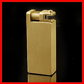 Vỏ Hột Quẹt Bật Lửa Xăng Đá Đồng Thủ Công TC Z-3 Thiết Kế Đẹp Độc Lạ - Dùng Xăng Bấc Đá Cao Cấp