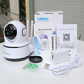 Mua Camera wifi trong nhà CareCam PAF200 2.0MP Full HD  đàm thoại 2 chiều  xoay 360 độ  hỗ trợ thẻ nhớ lên đến 128G  cảnh báo chống trộm- Hàng nhập khẩu