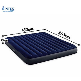 Mua Đệm bơm hơi 183x203x22cm mã bể 68755 dài 1m83 + kèm bơm điện