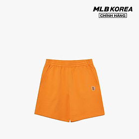 MLB - Quần shorts unisex ống rộng lưng thun phối logo 3ASPB0333