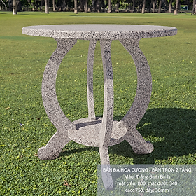 Mua BÀN ĐÁ TRÒN 80 NGOÀI TRỜI/SÂN VƯỜN/TRONG NHÀ-TRẮNG BÌNH ĐỊNH