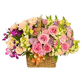 Mua Giỏ hoa tươi - Vườn Hoa Muôn Sắc 3976