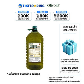 [09.10 - 23.10 QT đơn từ 299K] Dầu Ôliu Pomace Olivoilà 5L