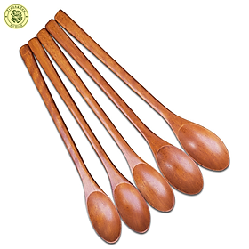 Mua Muỗng Gỗ Cao Cấp - Muỗng Xà Cừ Búp Sen - Đồ Dùng Gỗ Nhà Bếp Chất Lượng Cao