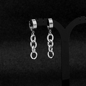 Khuyên tai xích thả chuỗi chuẩn soái ca