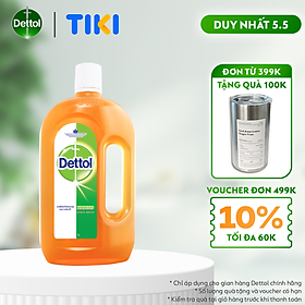 Dung Dịch Diệt Khuẩn Đa Năng Dettol 1L