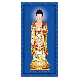Hình Phật cán gỗ MDF cao cấp trang trí tường nhiều mẫu Phật, Tranh Phật Giáo Adida Phật 2462
