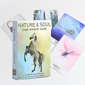 Bài Oracle Nature & Soul Yoga Wisdom Cards 40 Lá Đá Thanh Tẩy